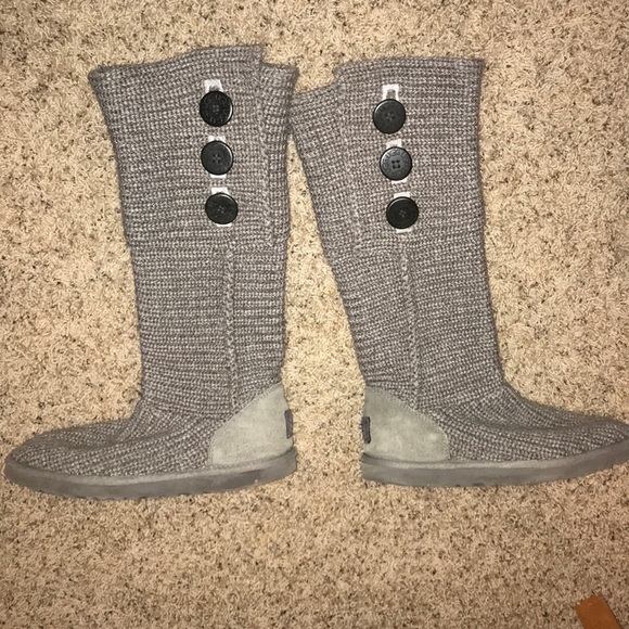 Classic cardy ugg boots- grey - Picture 5 of 5